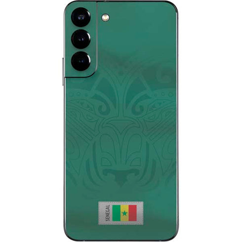 Senegal Soccer Flag Galaxy S22 Plus Skin